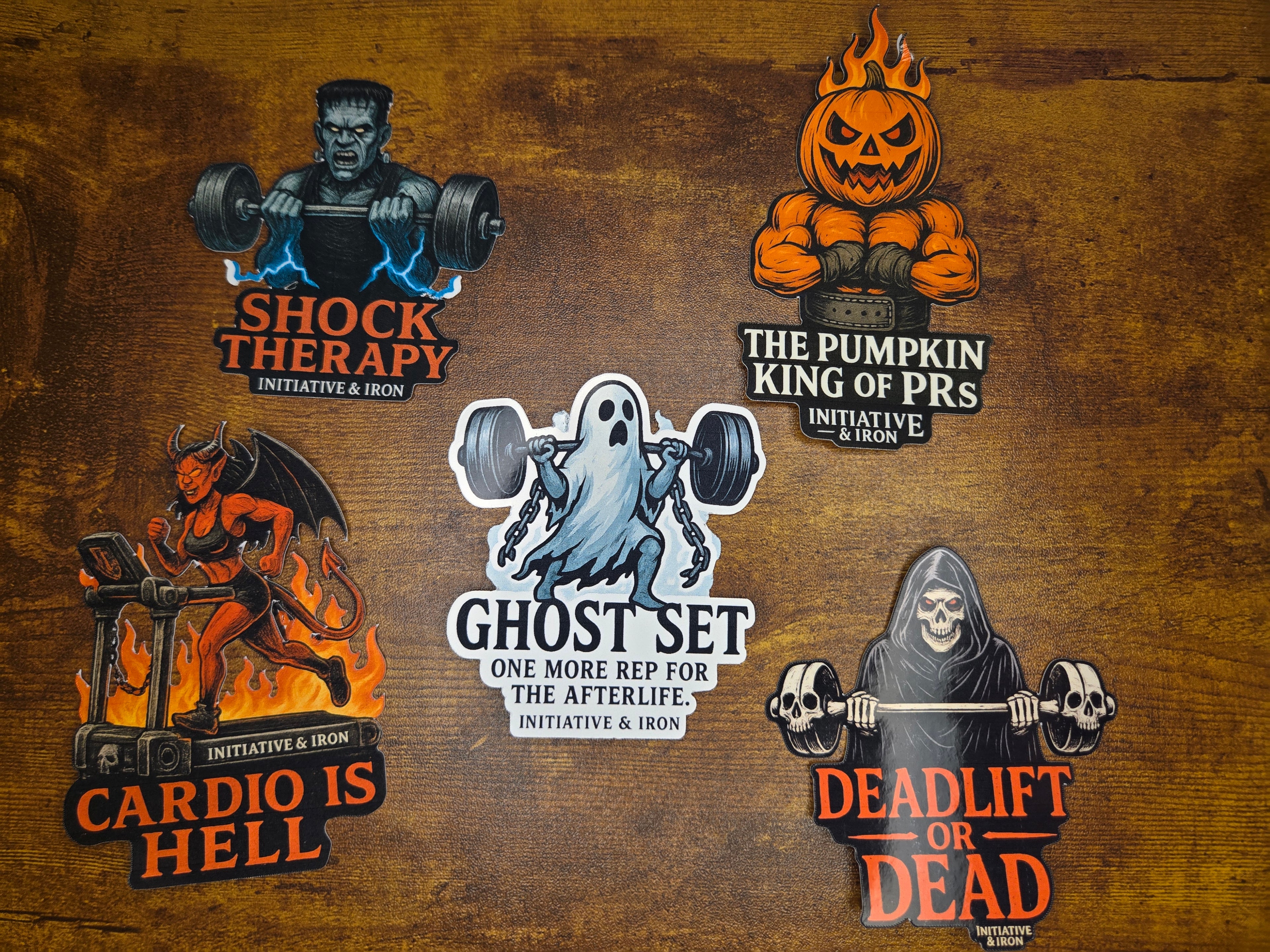 2025 Halloween 5 Pack Stickers