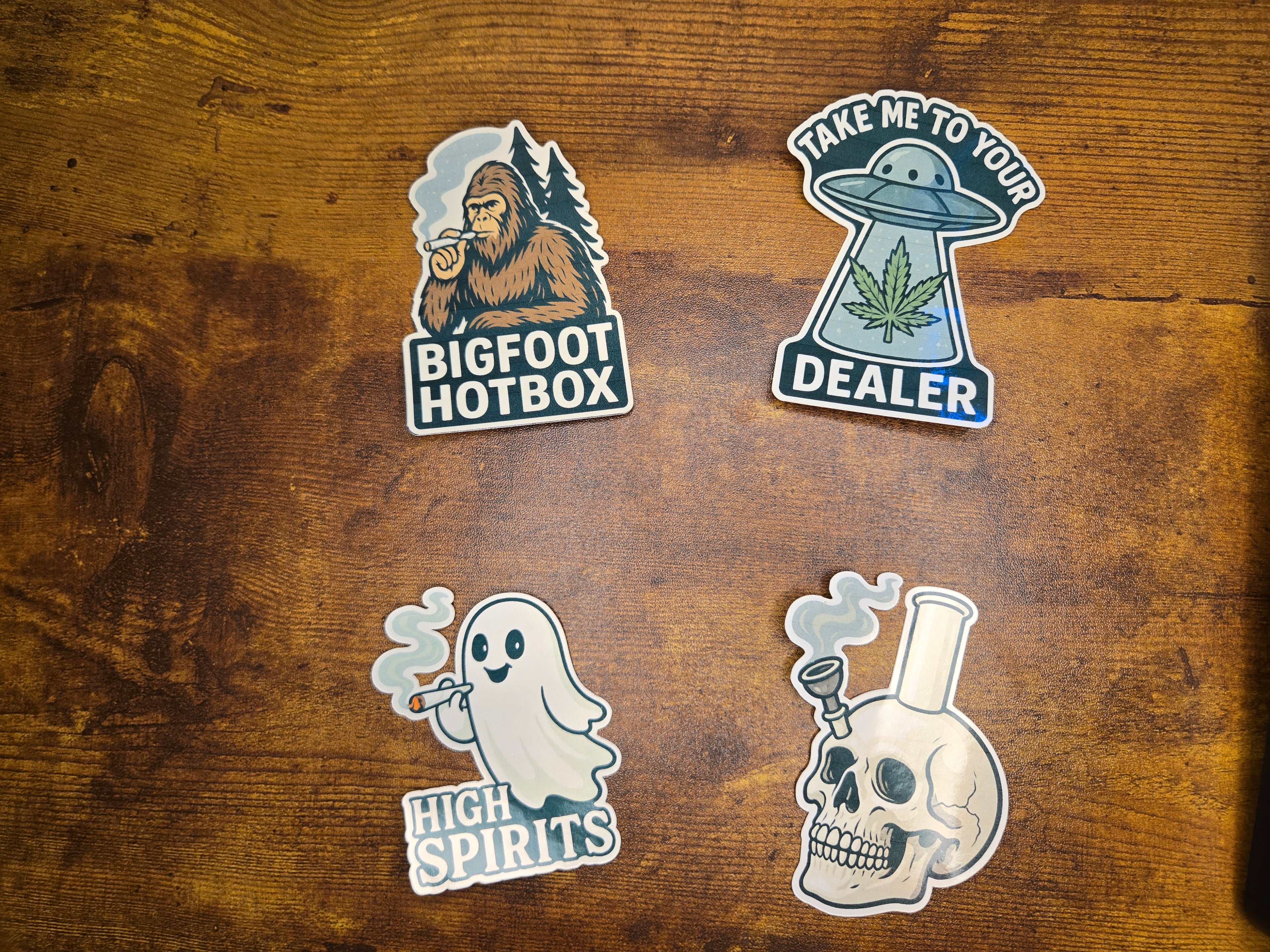 Paranormal Puffer 4 Pack